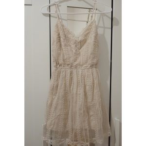 White dress (A&F) || XS